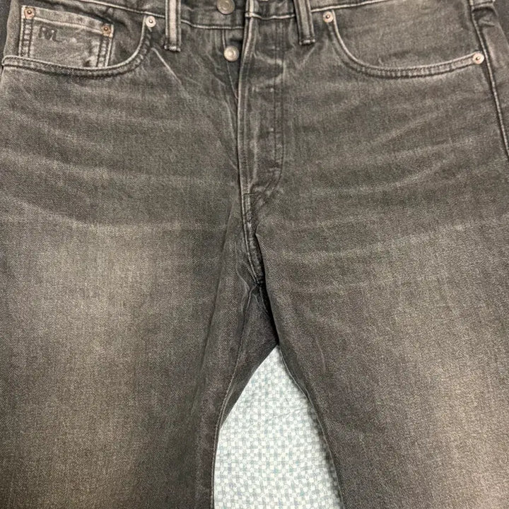 [BUNJANG] RRL Straight Fit Black Denim Jeans / rrl 스트레이트핏