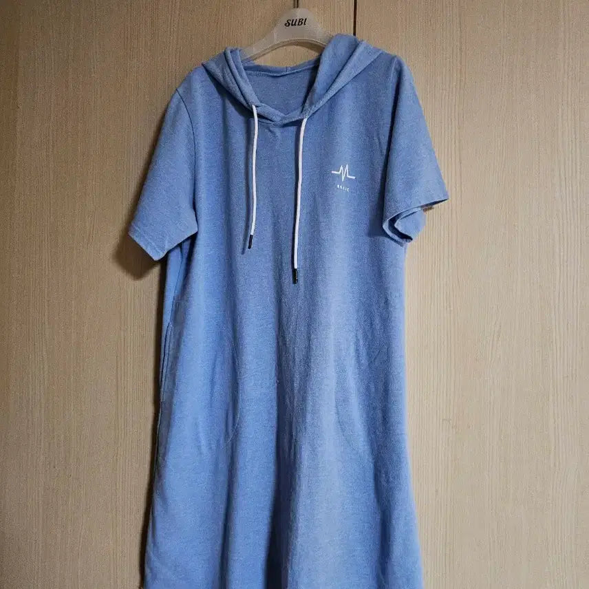[BUNJANG] ROMIX Half Sleeve Hooded Dress Size 55-66 / ROMIX 반팔 후드 원피스 55~66사이즈