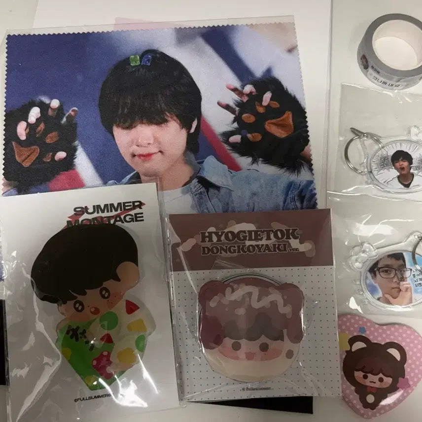 [SOLD OUT] 엔시티 해찬 풀썸머 시그 및 그립톡 키링 등 굿즈 양도