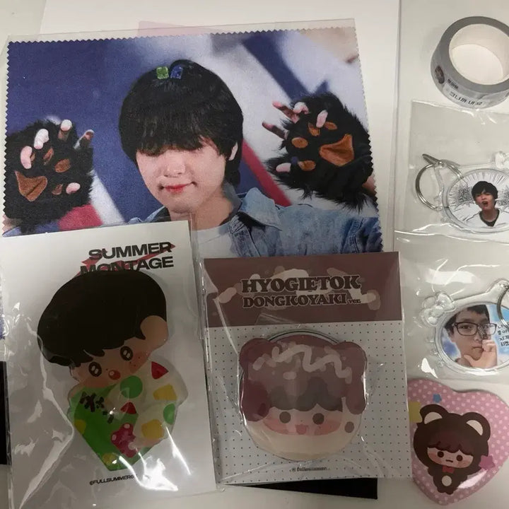 [SOLD OUT] 엔시티 해찬 풀썸머 시그 및 그립톡 키링 등 굿즈 양도