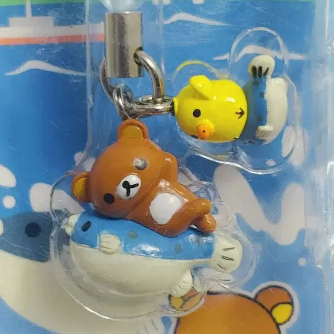[BUNJANG] SAN-X Rilakkuma Tora-fugu Limited Edition Charm Strap / 2007 리락쿠마 야마구치 한정 토라후구 참 스트랩 / SAN-X 고토치
