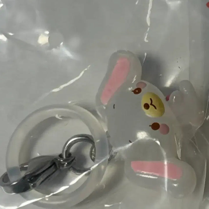 [BUNJANG] Sugar Bunnies Shirousa Keyring / (미개봉) 슈가버니즈 메지루시 키링(시로우사)