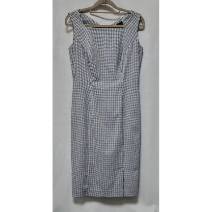 [BUNJANG] ITALIANA Check Long Dress / ITALIANA 체크 롱 원피스