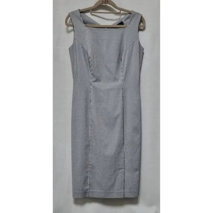 [BUNJANG] ITALIANA Check Long Dress / ITALIANA 체크 롱 원피스