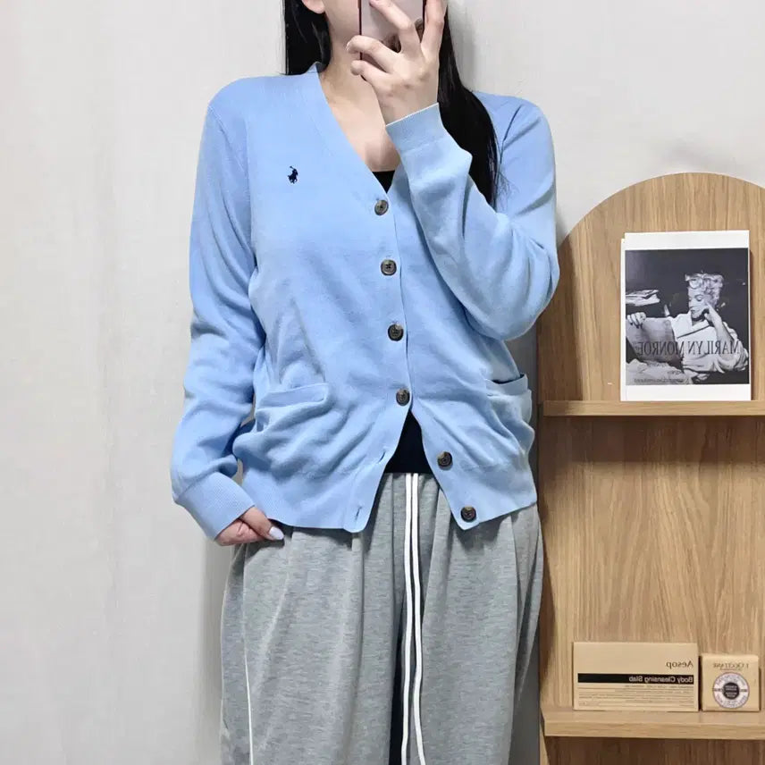 [BUNJANG] [정품] 폴로 소라 / 네이비포니 가디건 [ XL(18-20) ] / [정품] 폴로 소라 / 네이비포니 가디건 [ XL(18-20) ]