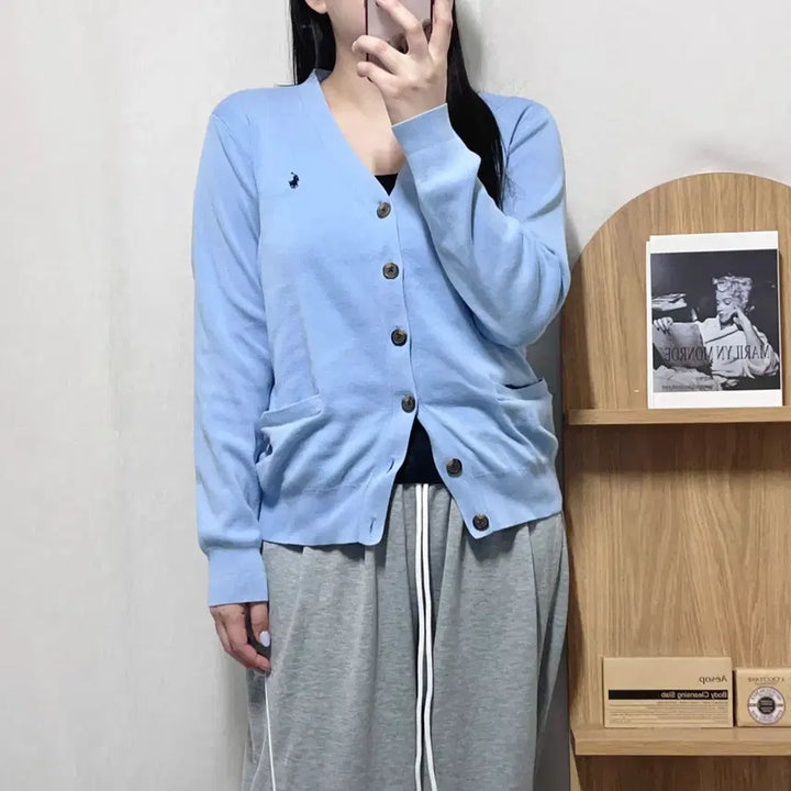 [BUNJANG] [정품] 폴로 소라 / 네이비포니 가디건 [ XL(18-20) ] / [정품] 폴로 소라 / 네이비포니 가디건 [ XL(18-20) ]