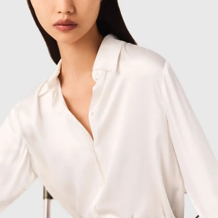 [BUNJANG] MAJE Silk Blouse / MAJE 마쥬 실크 셔츠 블라우스 1