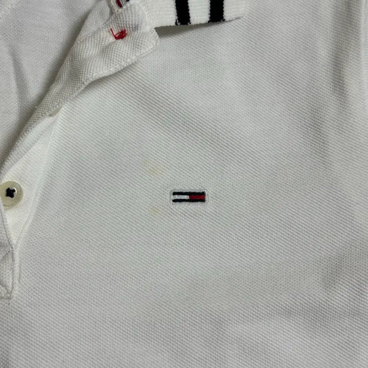 [SOLD OUT] 타미힐피거 여성 흰색 카라티 xs