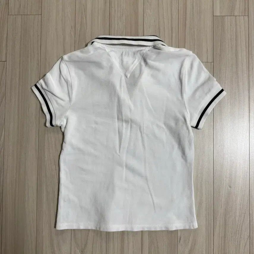 [SOLD OUT] 타미힐피거 여성 흰색 카라티 xs