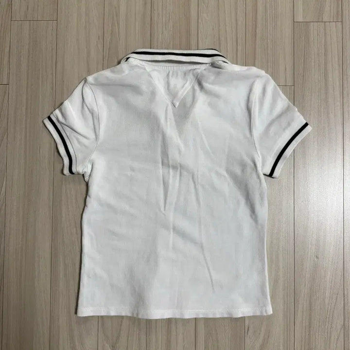 [SOLD OUT] 타미힐피거 여성 흰색 카라티 xs