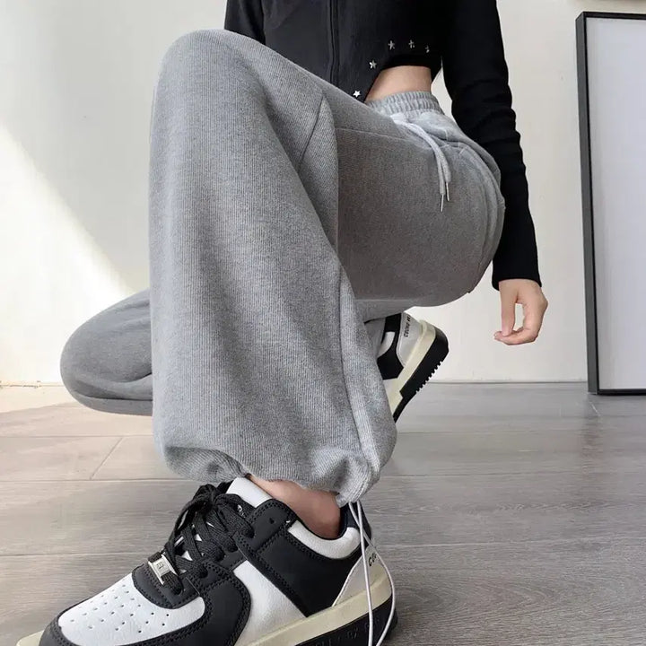 [BUNJANG] Side Pleated Wide Pants / 새상품_사이드 핀턱 와이드 팬츠