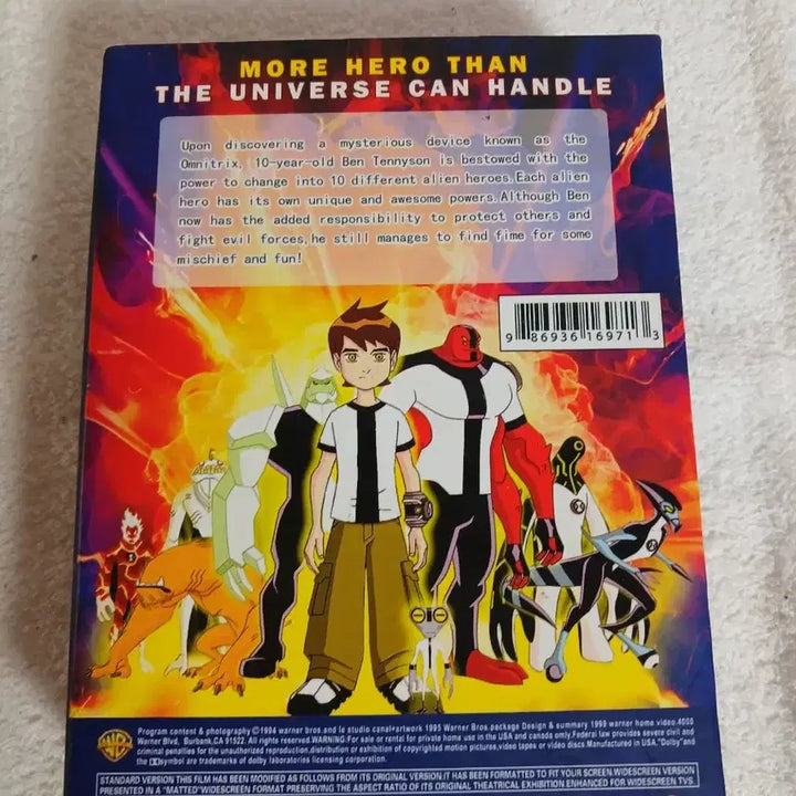 [BUNJANG] Ben 10 Season 1-5 Special Edition DVD Set / 벤10 DVD 시즌 1-5 스페셜 에디션