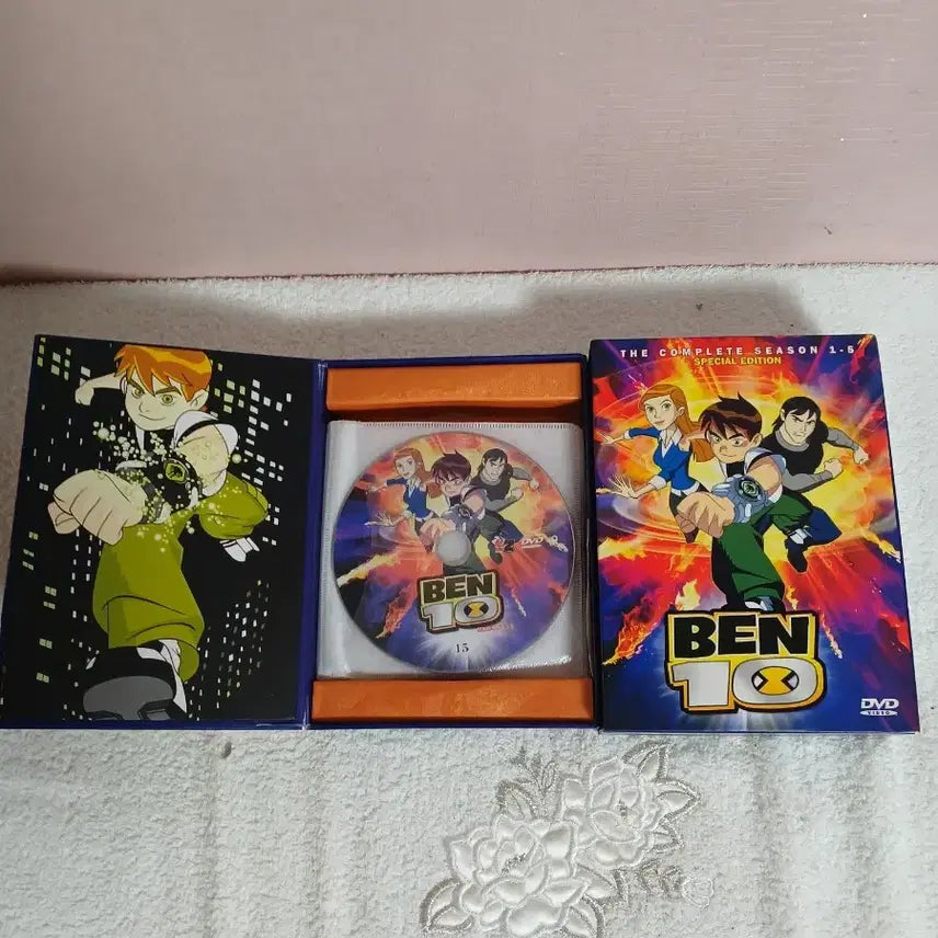 [BUNJANG] Ben 10 Season 1-5 Special Edition DVD Set / 벤10 DVD 시즌 1-5 스페셜 에디션