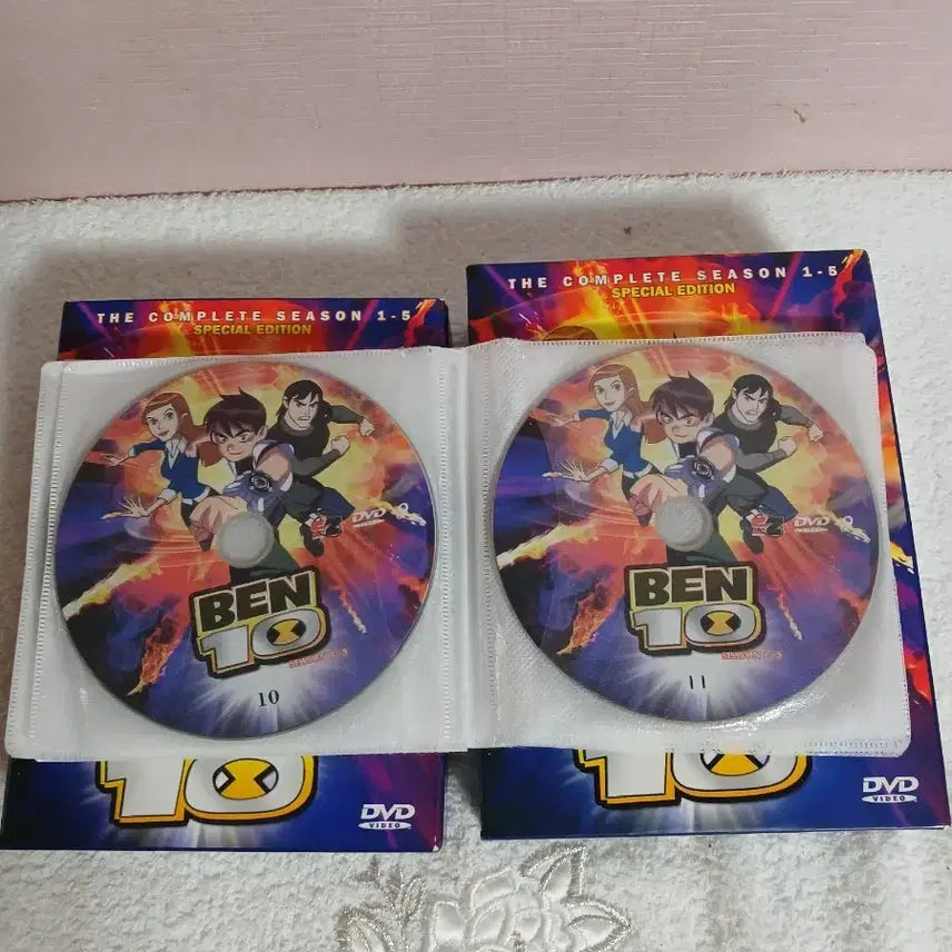 [BUNJANG] Ben 10 Season 1-5 Special Edition DVD Set / 벤10 DVD 시즌 1-5 스페셜 에디션