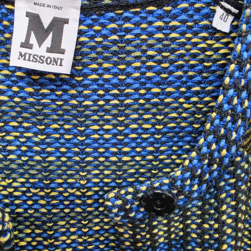 [BUNJANG] Missoni Long Knit Cardigan / (정품)M미쏘니 니트 여성 롱 가디건