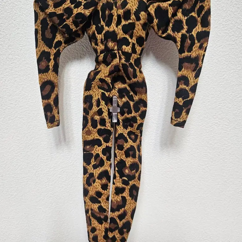 [BUNJANG] Doll Leopard Print Jumpsuit Outfit / 해외 인형 의상