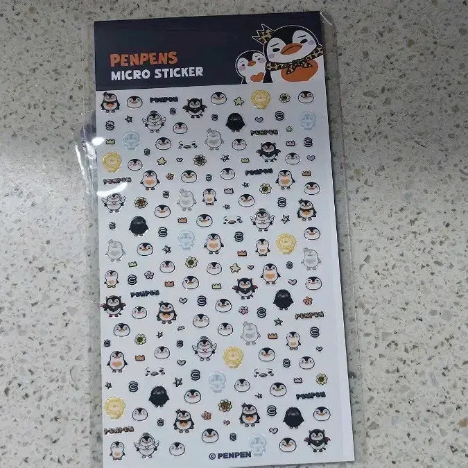 [BUNJANG] Junho Penguin Micro Sticker / 펭펭이 마이크로 스티커 준호