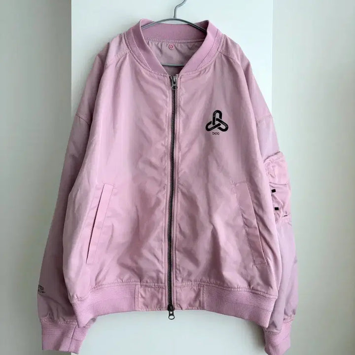 [BUNJANG] BCC Gore-Tex Infinium Bomber Jacket Pink / BCC 고어텍스 인피니움 봄버 자켓 핑크
