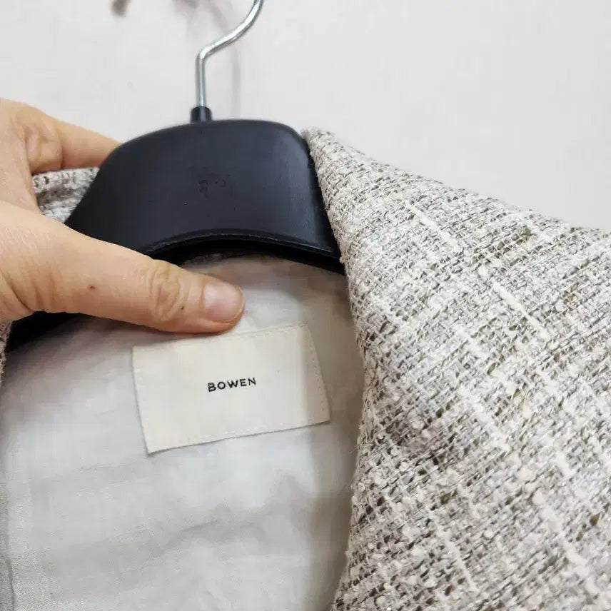 [BUNJANG] Bowen Summer Tweed Short Sleeve Jacket / 보웬 썸머 트위드 반팔자켓