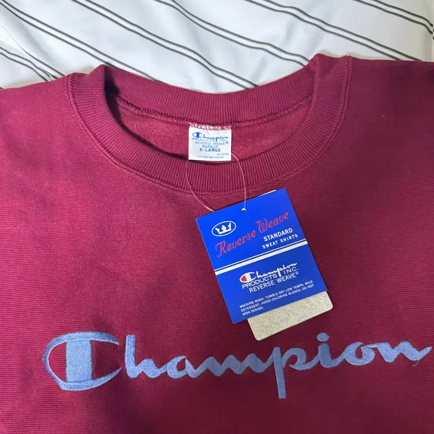 [BUNJANG] Champion Blue Tag Reverse Weave Sweatshirt XL / 챔피온 블루택 리버스위브 맨투맨 XL