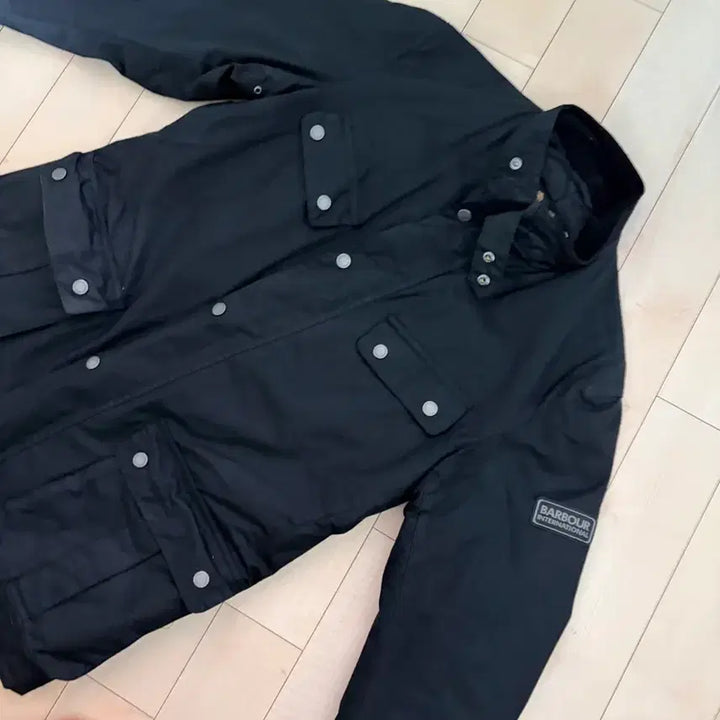 [BUNJANG] Barbour International Jacket Black / 바버 인터내셔널 자켓 블랙