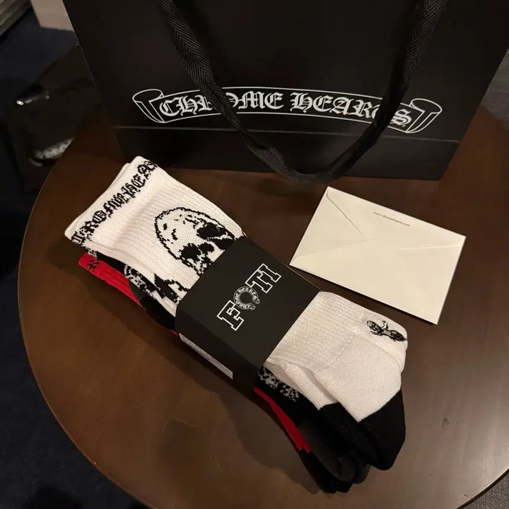 [BUNJANG] Chrome Hearts FOTI Socks 3P Set / 크롬하츠 포티 삭스 FOTI 양말 3P 세트