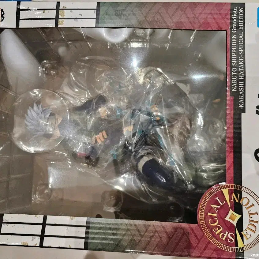[BUNJANG] Naruto Kakashi Grandista Figure (Sealed) / 미개봉 나루토 카카시 Grandista 그란디스타 풀박스 피규어