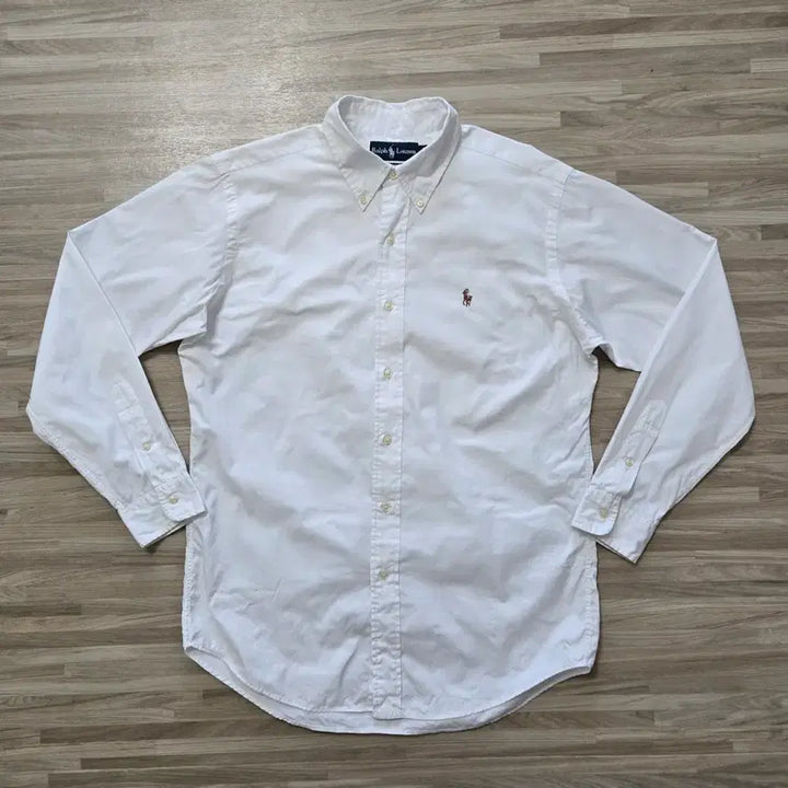 [BUNJANG] Polo Ralph Lauren White Button-Down Shirt / 100~105) 폴로 랄프로렌 화이트 셔츠 남방