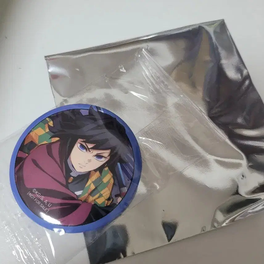 [BUNJANG] Demon Slayer Giyu 13th Week Special Can Badge / 귀멸의칼날 13주차 특전 캔뱃지 기유