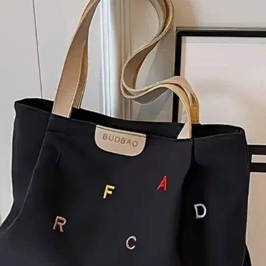 [BUNJANG] Large Canvas Tote Bag / 대용량 천가방