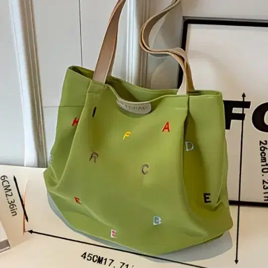 [BUNJANG] Large Canvas Tote Bag / 대용량 천가방