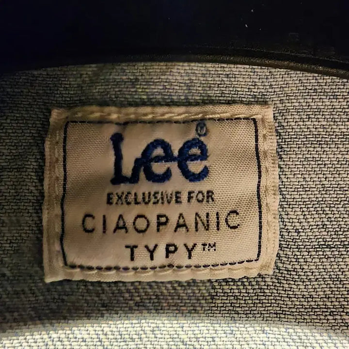 [BUNJANG] Lee x CIAOPANIC TYPY Light Wash Denim Shirt Oversized Western Style / Lee x CIAOPANIC TYPY 연청 데님 셔츠 오버핏 웨스턴