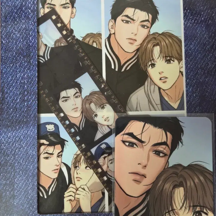 [BUNJANG] Lezhin Comics Jinx Joo Jae-kyung, Kim Dan Four-Cut Photo Set / 레진코믹스 징크스 주재경 김단 경단네컷 인생네컷 포카