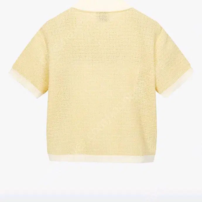 [BUNJANG] SJ.S.POINT Linen Blend Cardigan Yellow / sjsj 린넨 블렌드 가디건 - 오늘 거래 시