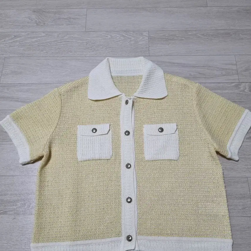 [BUNJANG] SJ.S.POINT Linen Blend Cardigan Yellow / sjsj 린넨 블렌드 가디건 - 오늘 거래 시