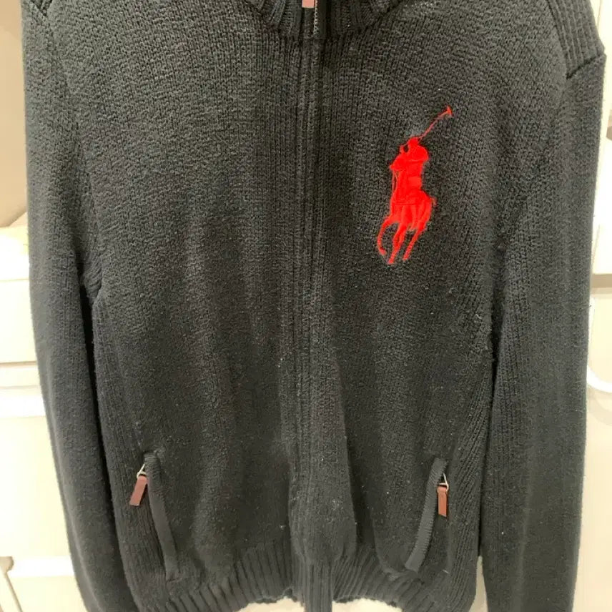 [BUNJANG] Polo Ralph Lauren Big Pony Knit Zip-up / 폴로빅포니니트집업