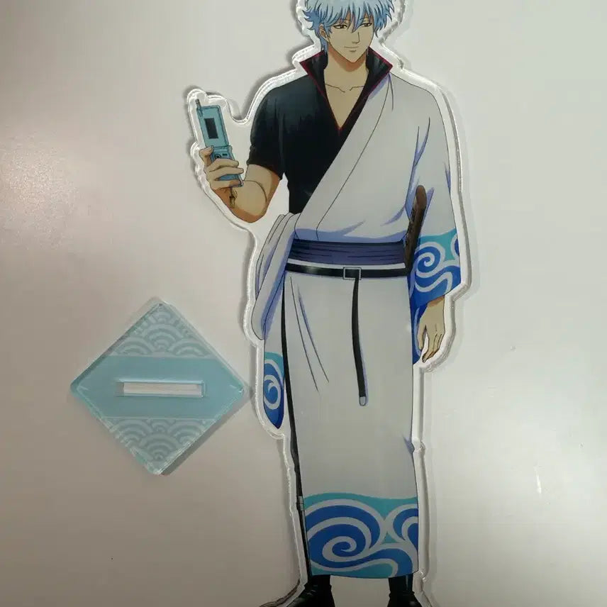 [BUNJANG] Gintama Sakata Gintoki Acrylic Stand / 은혼 핸드폰 사카타 긴토키 아크릴 스탠드
