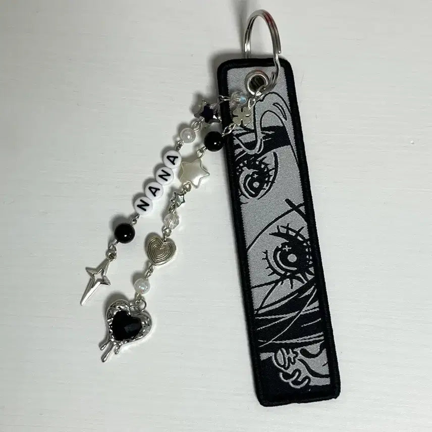 [BUNJANG] Nana Komatsu Nana Beaded Keychain / NANA 나나 고마츠나나 오사키나나 비즈키링