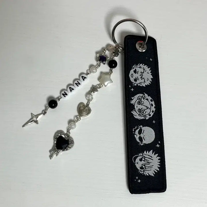 [BUNJANG] Nana Komatsu Nana Beaded Keychain / NANA 나나 고마츠나나 오사키나나 비즈키링
