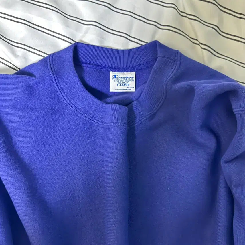 [BUNJANG] Champion Blue Tag Reverse Weave Sweatshirt XL / 챔피온 블루택 리버스위브 맨투맨 XL