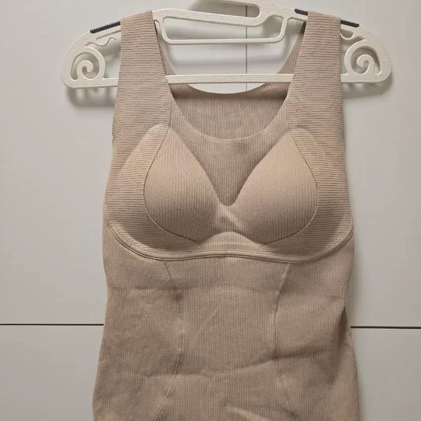 [BUNJANG] Unbranded L Size Fleece Lined Volume Bra Top / 여성 기모나시 볼륨 브라 스킨 L 새제품