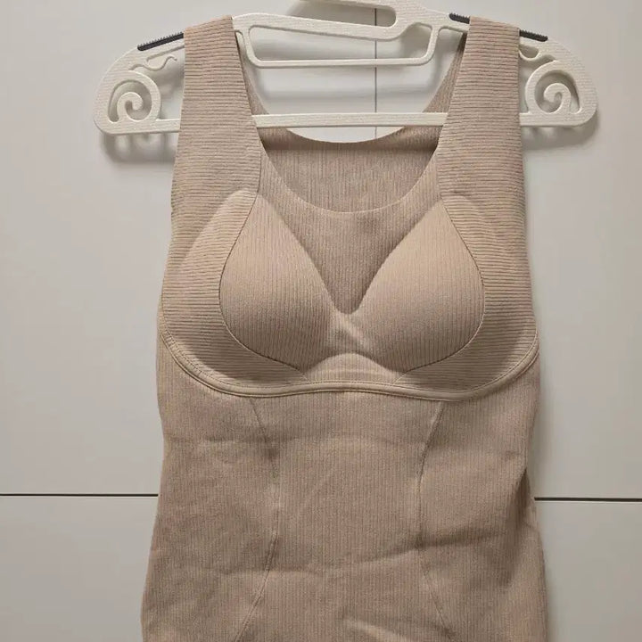 [BUNJANG] Unbranded L Size Fleece Lined Volume Bra Top / 여성 기모나시 볼륨 브라 스킨 L 새제품