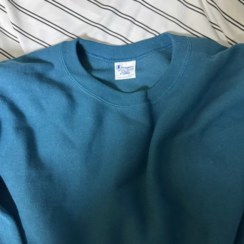 [BUNJANG] Champion Blue Tag Reverse Weave Sweatshirt XL / 챔피온 블루택 리버스위브 맨투맨 XL