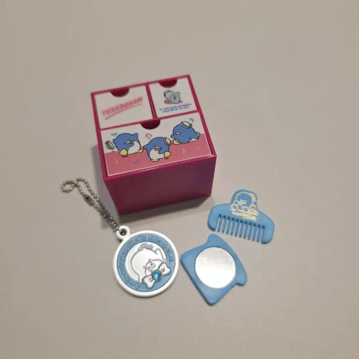 [BUNJANG] Tuxedosam Mini Drawer + Mirror Comb Keyring Gacha / 턱시도샘 미니 서랍 + 거울 빗 키링 가챠