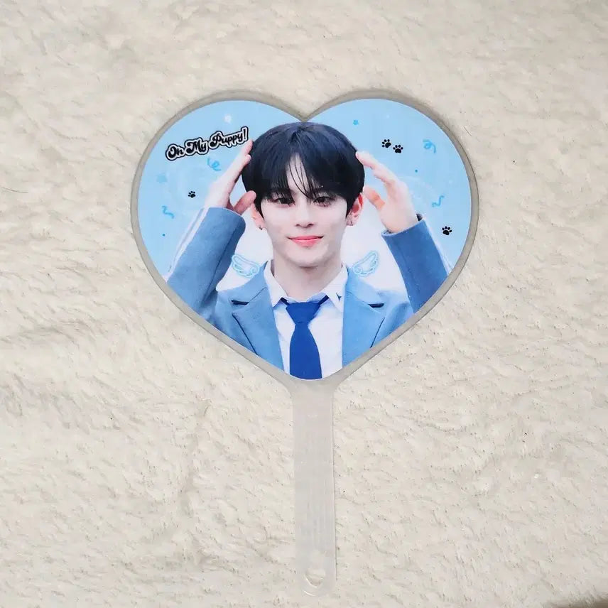 [BUNJANG] Yoo Kangmin Kangmin Mini Uchiwa / 유강민 강민 미니 우치와