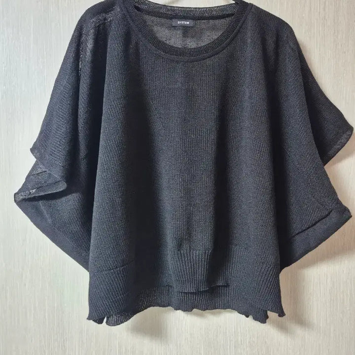 [SOLD OUT] (24년) 시스템 SYSTEM 린넨 니트 가오리 니트