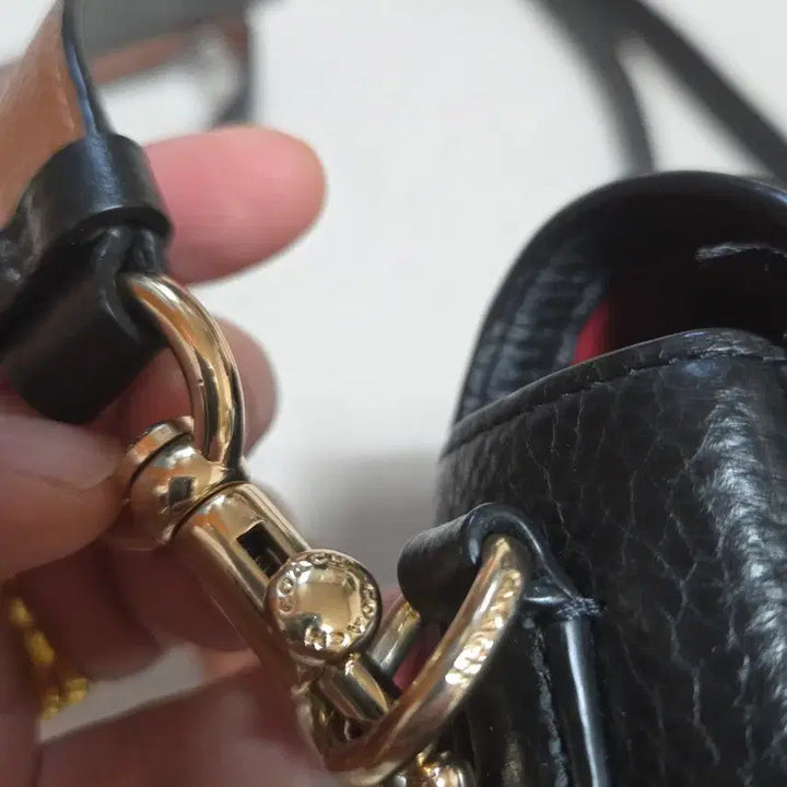 [BUNJANG] Coach Horse and Carriage Saddle Bag Black / 코치 홀스 앤 캐리지 새들백 블랙