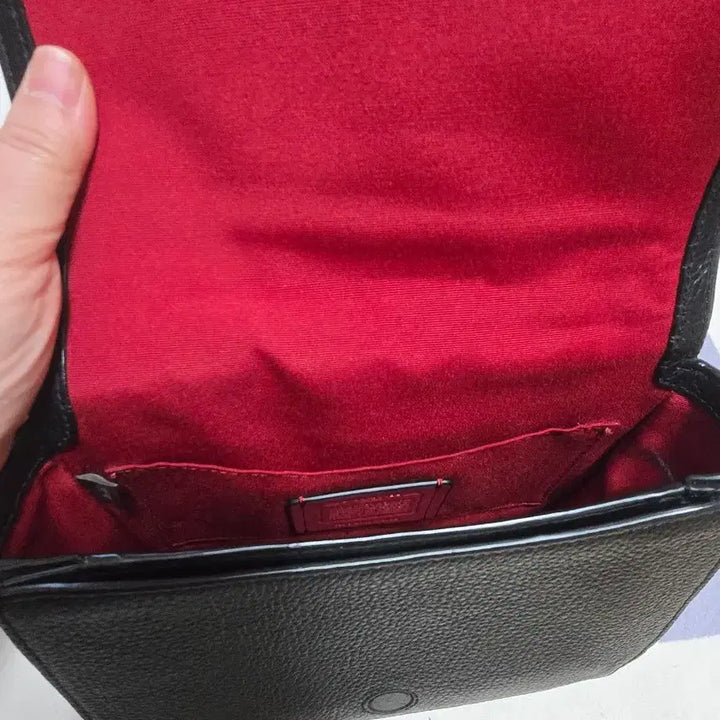 [BUNJANG] Coach Horse and Carriage Saddle Bag Black / 코치 홀스 앤 캐리지 새들백 블랙