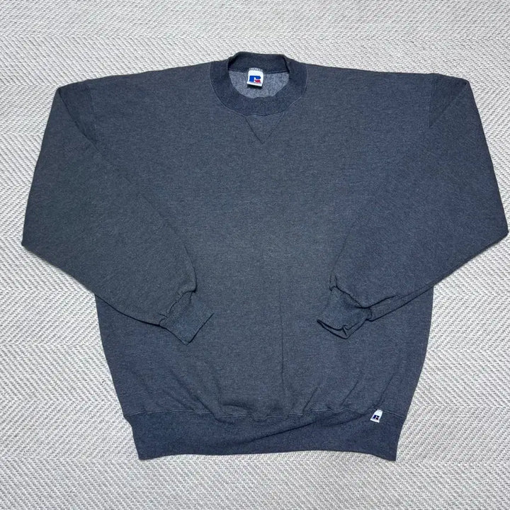 [BUNJANG] Russell Athletic Vintage Dark Gray Sweatshirt / (XL) 90s 빈티지 러셀 애슬레틱 다크그레이 맨투맨