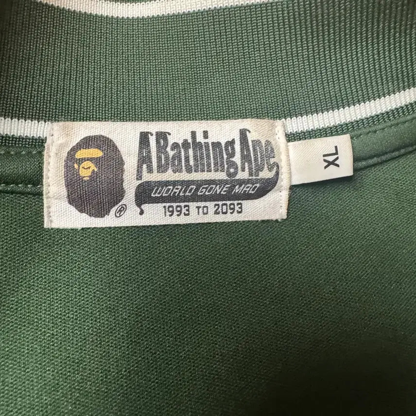 [BUNJANG] BAPE Baseball Jersey Short Sleeve Shirt Navy XL / (정품) 베이프 베이스볼 저지 숏슬리브 셔츠 네이비 XL